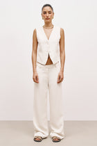 Effortless Waistcoat - Cream