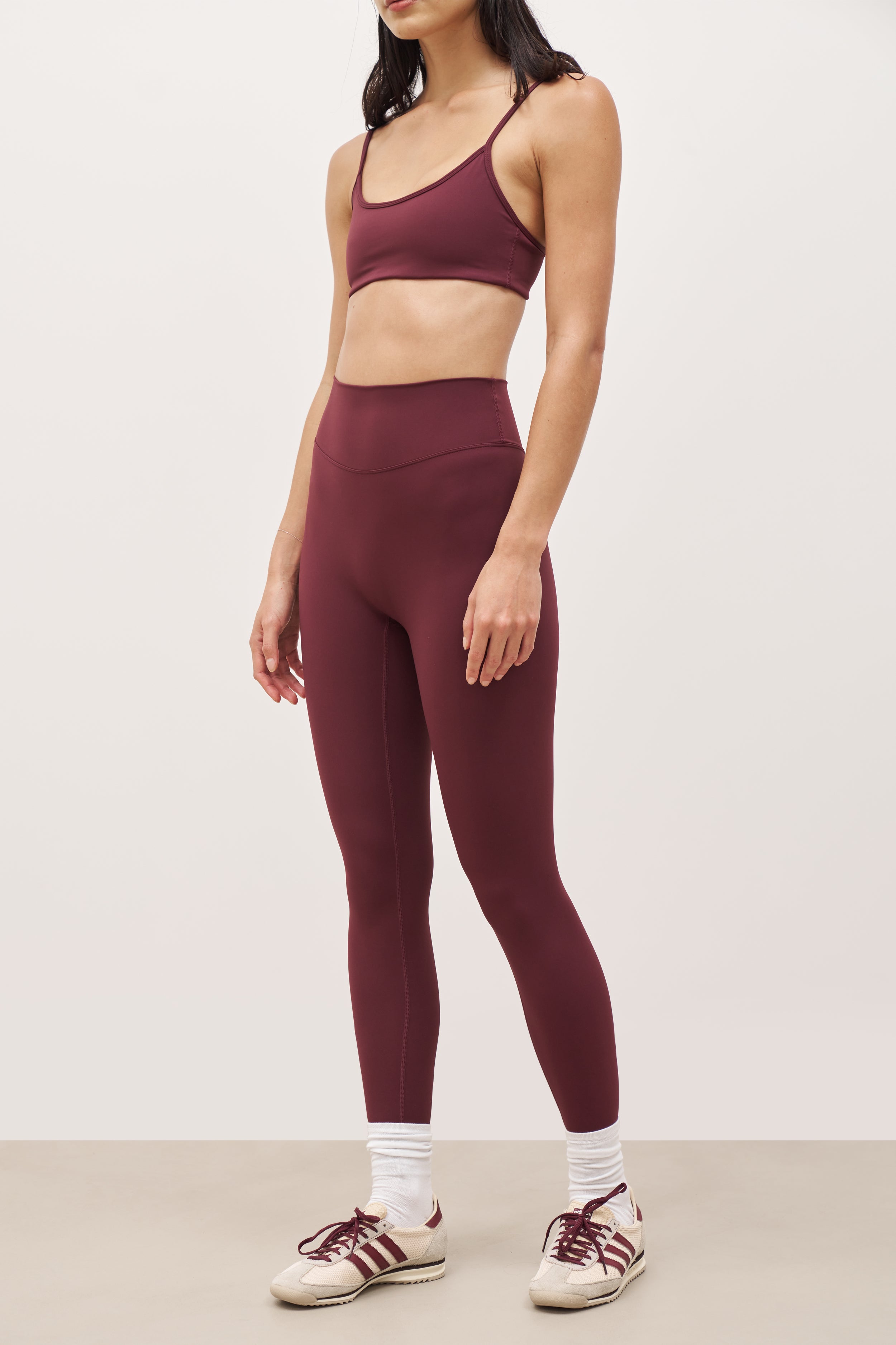 Base Sculpting Leggings - Merlot