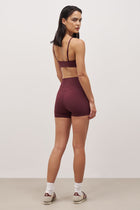 Base Sculpting Shorts - Merlot