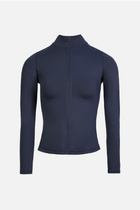 Base Sculpting Zip Up Jacket - Midnight Blue