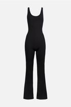 Base Sculpting Flared Unitard - Black