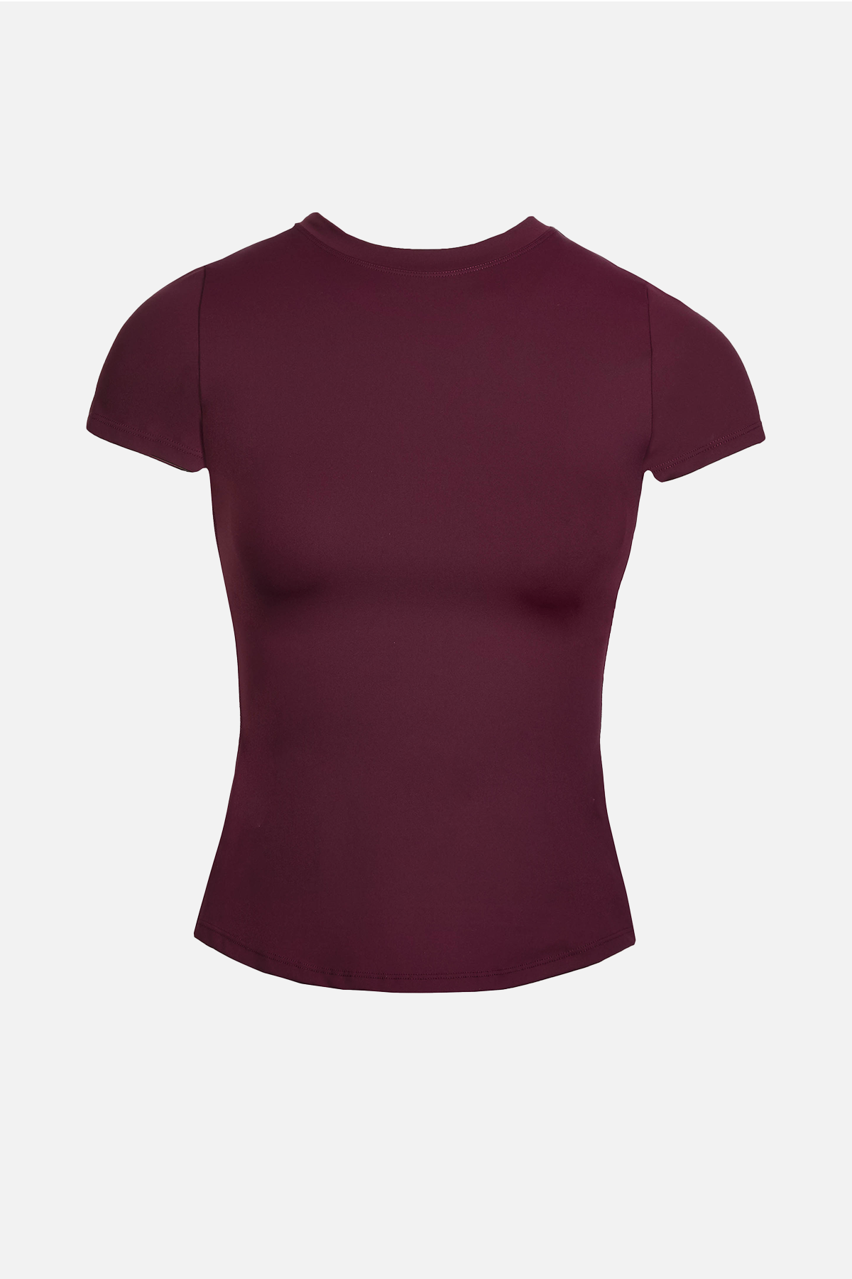 Base Sculpting T Shirt - Merlot