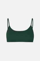 Base Sculpting Cami Bra - Forest Green