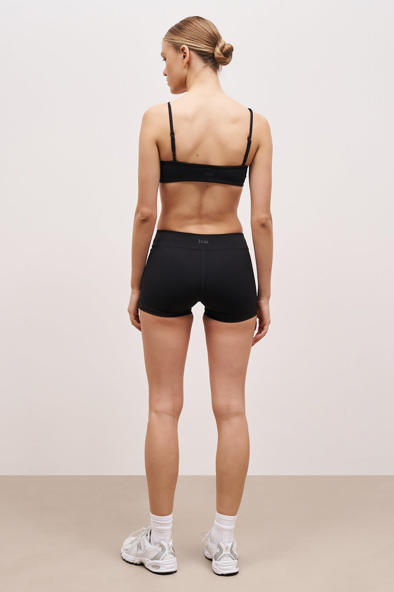 Base Sculpting Mini Shorts - Black