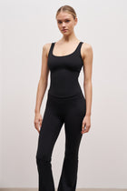 Base Sculpting Tank Top - Black