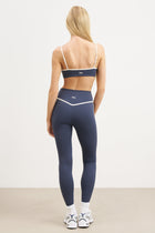 Base Contrast Trim Cami Bra - Midnight Blue/Tofu