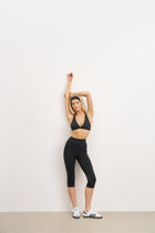 Base Sculpting Capri Leggings - Black