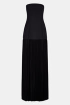 Structured Bodice Gown - Black