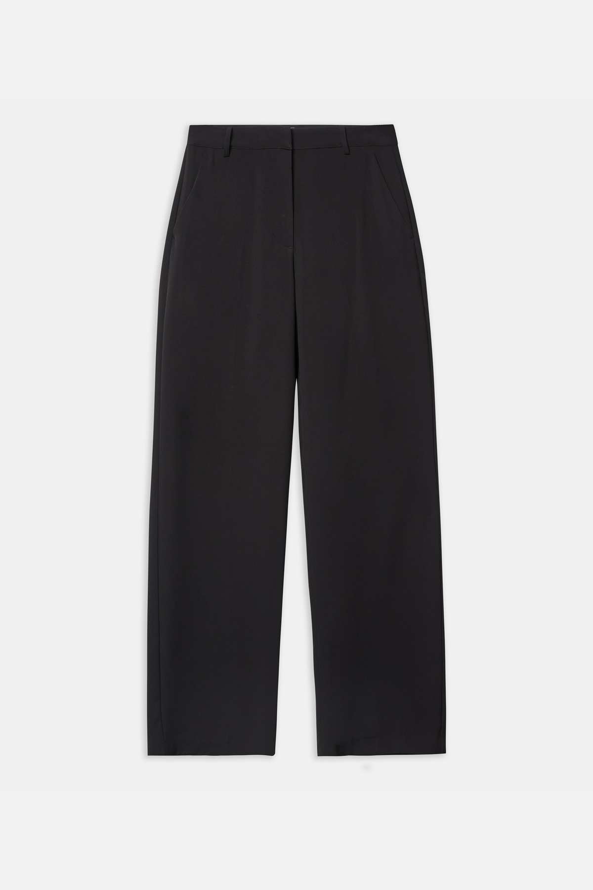 Draped Mid Rise Trousers - Black – BOA US