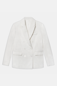 Formal Double Breasted Blazer - Cream