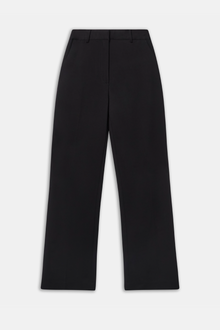 Formal Straight Leg Trousers - Black