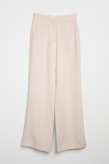 Effortless Wide Leg Trousers - Pink