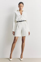 Effortless Oversized Shirt - White