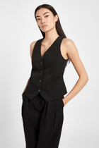 Boxy Waistcoat - Black