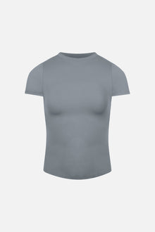 Base Sculpting T Shirt - Misty Blue