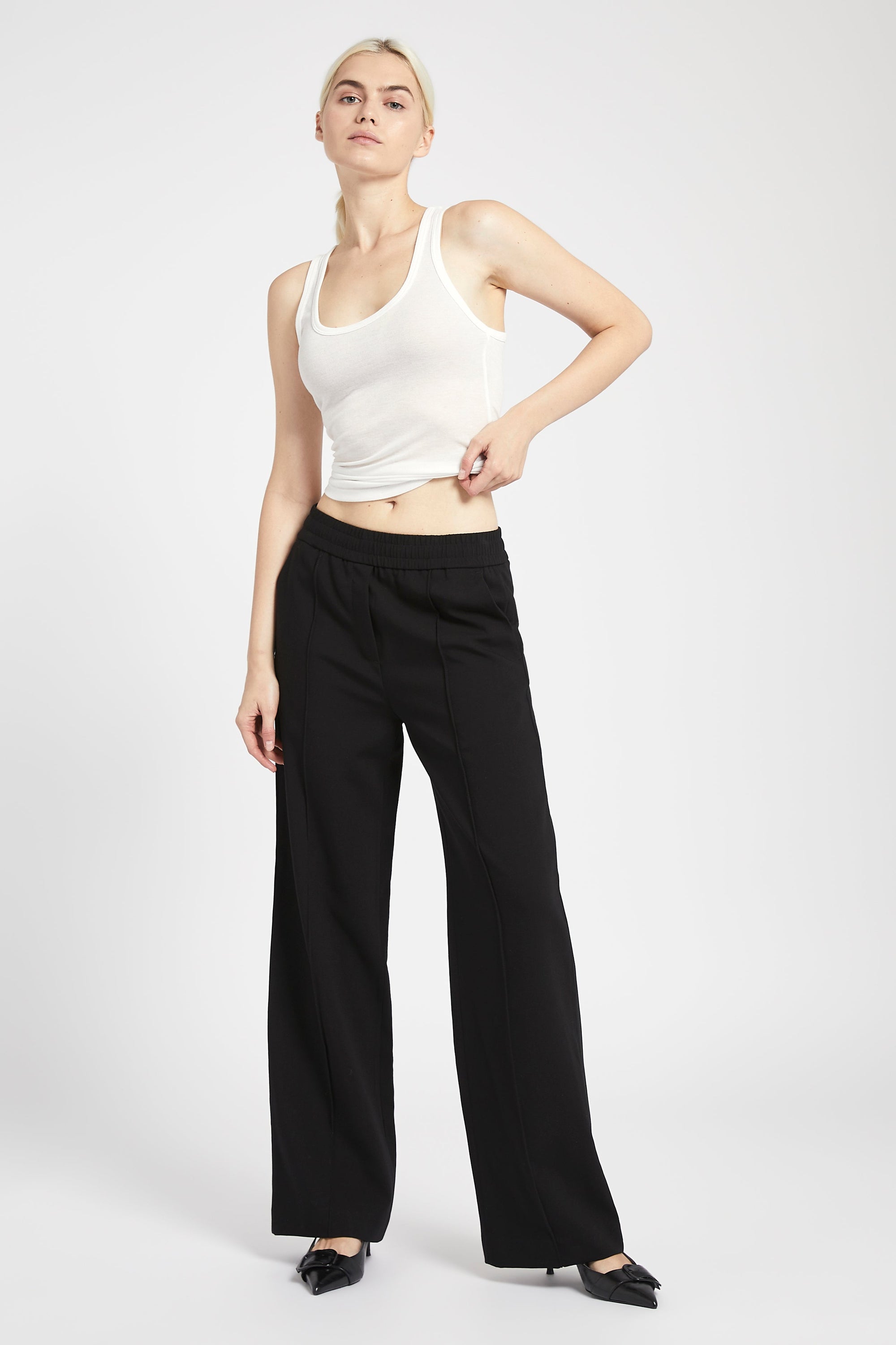 Formal Jogger Trousers - Black