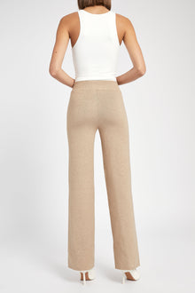 Slouchy Lounge Knit Trousers - Birch