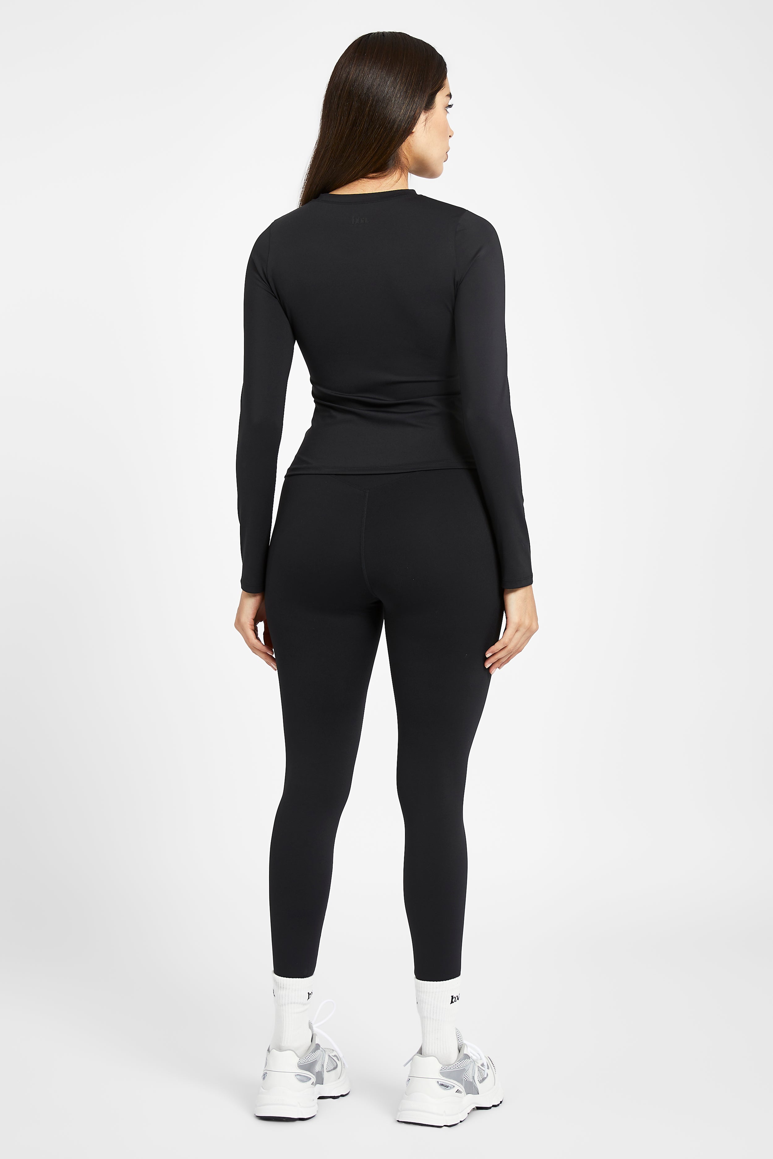 Base Sculpting Long Sleeve Top - Black