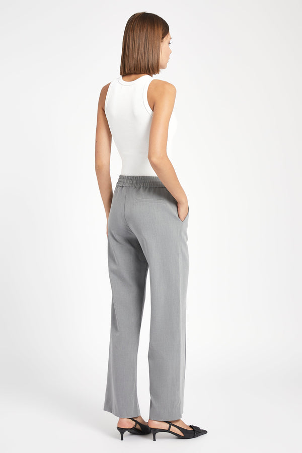 Formal Jogger Trousers - Pebble Grey