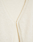 Crochet Knit Waistcoat - Cream