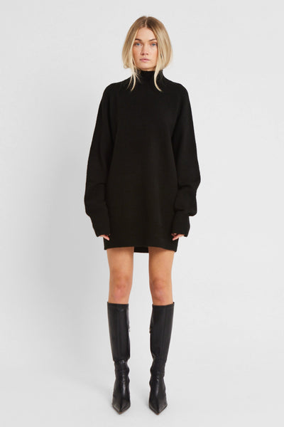 Roll neck jumper dress zara sale