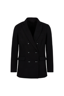 Double Breasted Blazer - Black